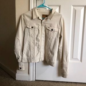 True Religion - white jean jacket